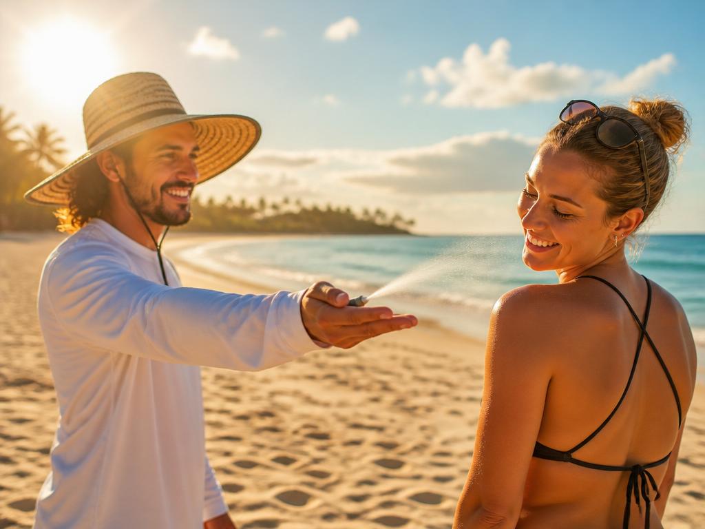 Innovar Sun Splash at the beach