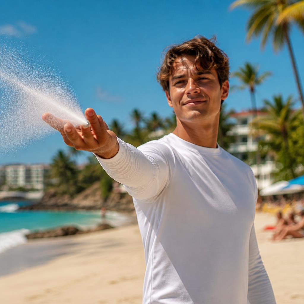 Innovar Sun Splash — mist from palm